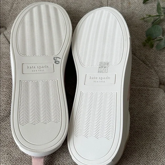Kate Spade Cream and Pink Casual Sneakers - Picture 4 of 4